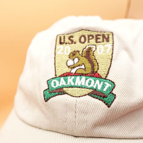 US Open Oakmont Hat Cap Strap Back Mens USGA Golf Championship 2007 - Picture 2 of 8